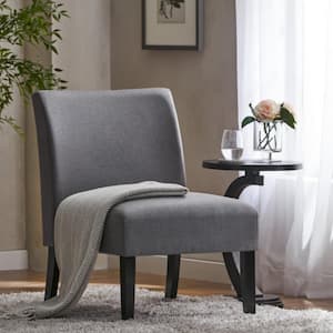 Galilea Grey Fabric Accent Chair