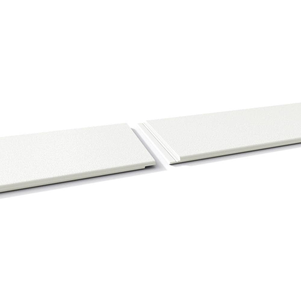 3/8 in. x 6 in. W x 16 ft. Primed LP SmartSide Lap 38 Composite BR SnowScap