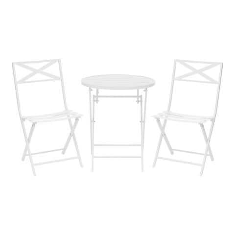 white folding dining chairs