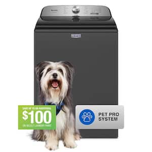 4.7 cu. ft. Pet Pro Top Load Washer in Volcano Black