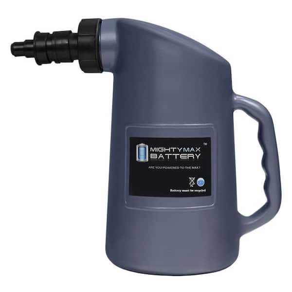 MIGHTY MAX BATTERY 2 qt.t Battery Filler Jug