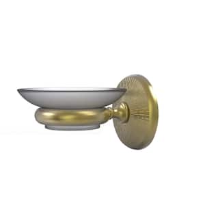 Monte Carlo Wall Mounted Soap Dish in Satin Brass