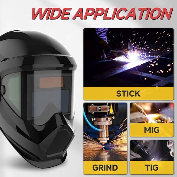MYWISH Auto Darkening Welding Helmet with True Color Lens