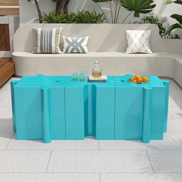 テーブル・机 claro triangle side table classic blue テーブル・机