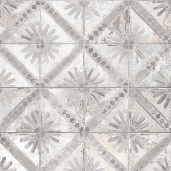 Harmonia Kings Marrakech Grey 13 in. x 13 in. Ceramic Floor and Wall Tile (12.0 sq. ft./Case)