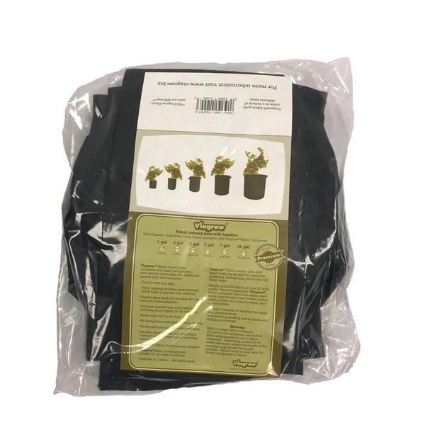 Viagrow 2 Gallon Plastic Grow Bag, 500 Pack – Viagrow