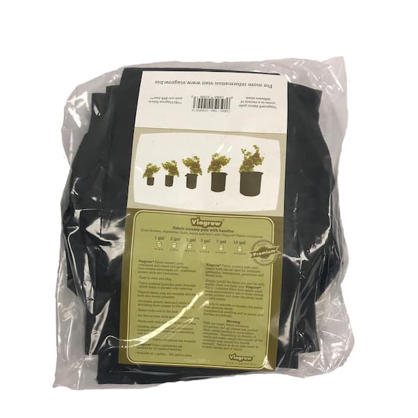 Viagrow 5 gal. Nursery Grow Bags (25-Pack)