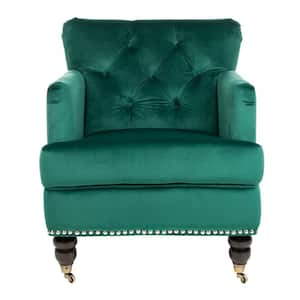 Colin Dark Green Arm Chair