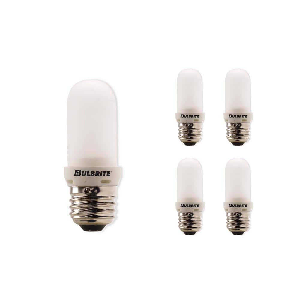 150-Watt Soft White Light T8 (E26) Medium Screw Base Dimmable Frost Mini Ha