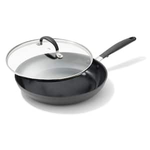 Good Grips 11 in. Aluminum Frying Pan Skillet with Lid