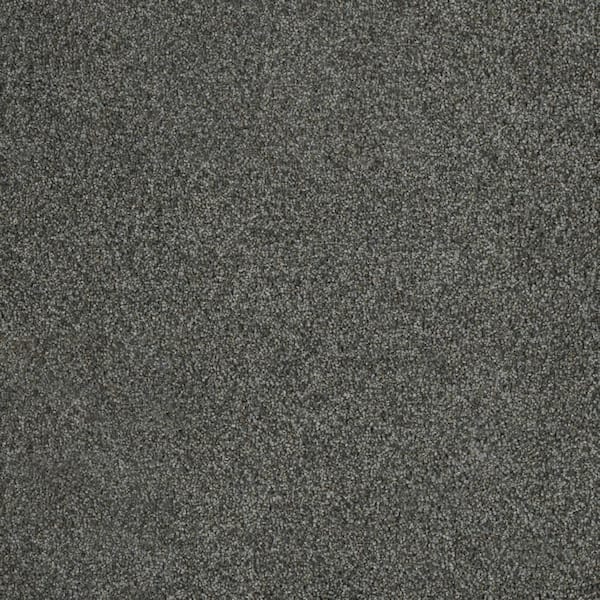Home Decorators Collection Chastain I - Boze - Gray 40 oz. SD Polyester Texture Installed Carpet