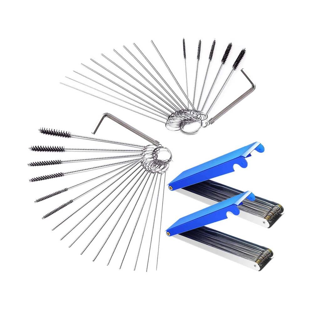 Carburetor Carbon Dirt Jet Cleaner Repair Tools Kit for Engine, Airbrush, Spray Gun with Stainless Steel Wires price history on PriceWatchPro