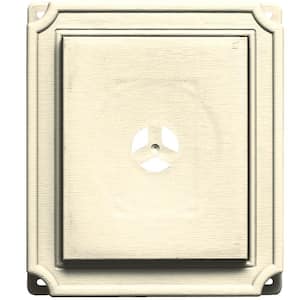 7 in. x 8 in. #020 Heritage Cream Scalloped Mounting Block