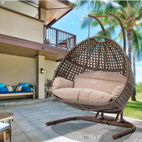 Tidoin Outdoor Hanging Egg Chair Replacement Cushion Swing Basket