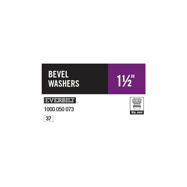 Everbilt 1-1/2 in. P-Trap Bevel Washer Rubber 101007A - The Home Depot