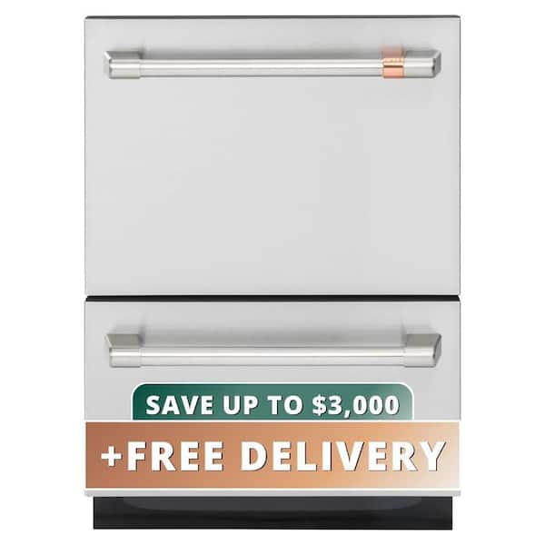 24 in. Stainless Steel Double Drawer Dishwasher