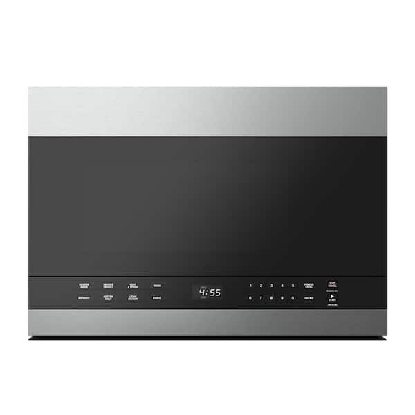 Galanz 1.4 cu. ft. Over the Range Microwave in Stainless Steel with Sensor Cooking, Recirculating or Fully Venting