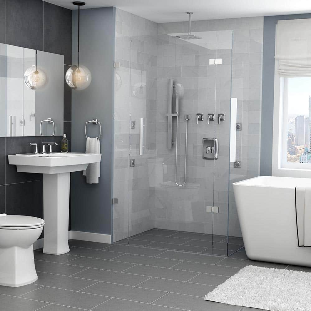 White Elongated Dual Flush High Efficiency Toilet
