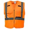 Milwaukee Small/Medium Orange Class 2 High Visibility Safety Vest With ...