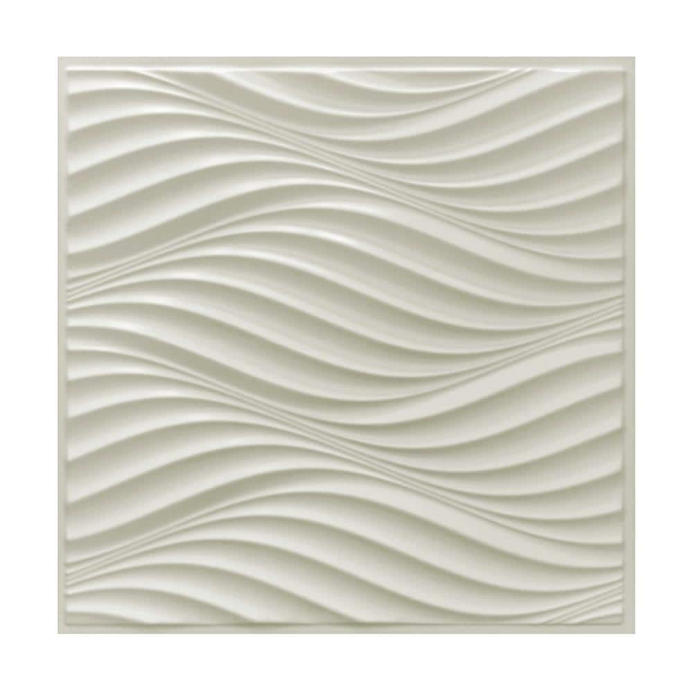 Reviews for Dundee Deco 3D Falkirk Retro IV 23 in. x 23 in. Off White ...