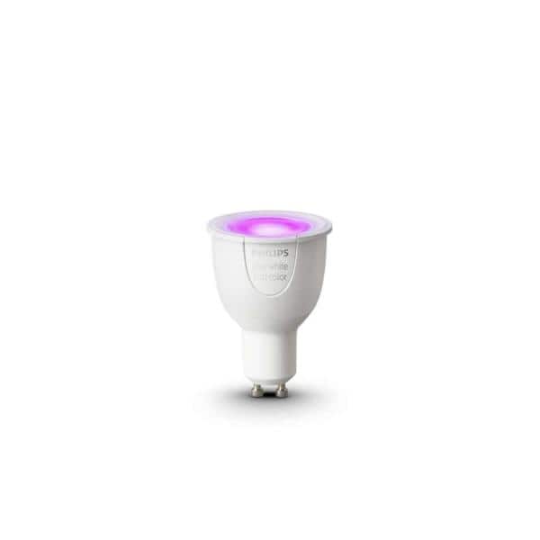 Smart Bluetooth Alexa/Google 2 Pack Philips Hue GU10 White LED Spot/Spotlight 