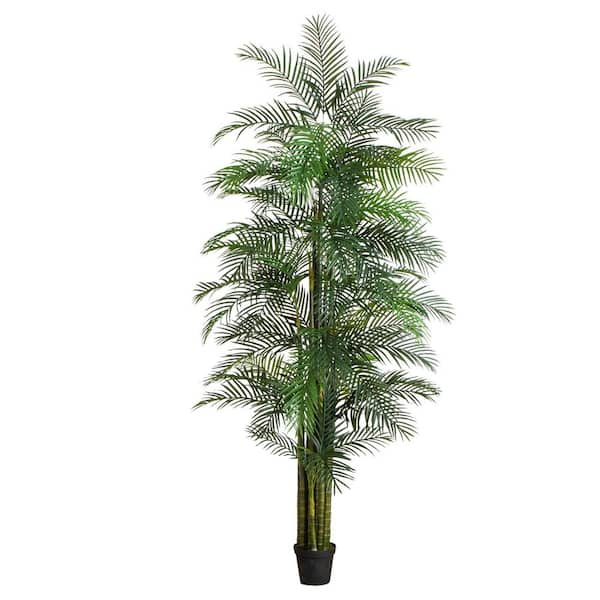 11 ft. UV Resistant Artificial Areca Palm Tree (Indoor/Outdoor)