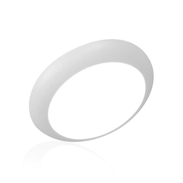 NICOR RSD 6 in. White Integrated LED Flush Mount Downlight, 2700K