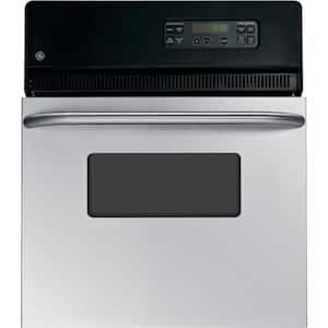 24 in. Single Electric Wall Oven Self-Cleaning in Stainless Steel