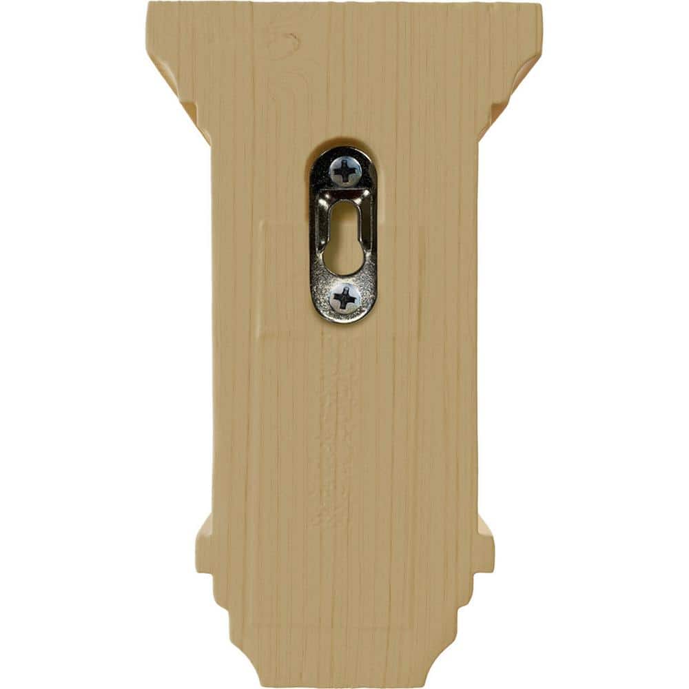 Mini Jefferson Alder Wood Corbel 3.5" x 3.75" x 6"