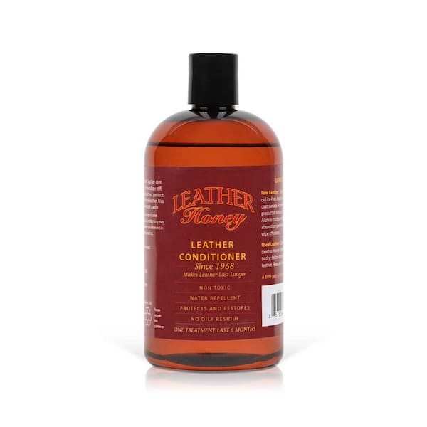 Angel Sar 16 Fl Oz. Non-Toxic Leather Conditioner for Furniture, Car Interiors, Shoes and Bags, Safe for Any Color