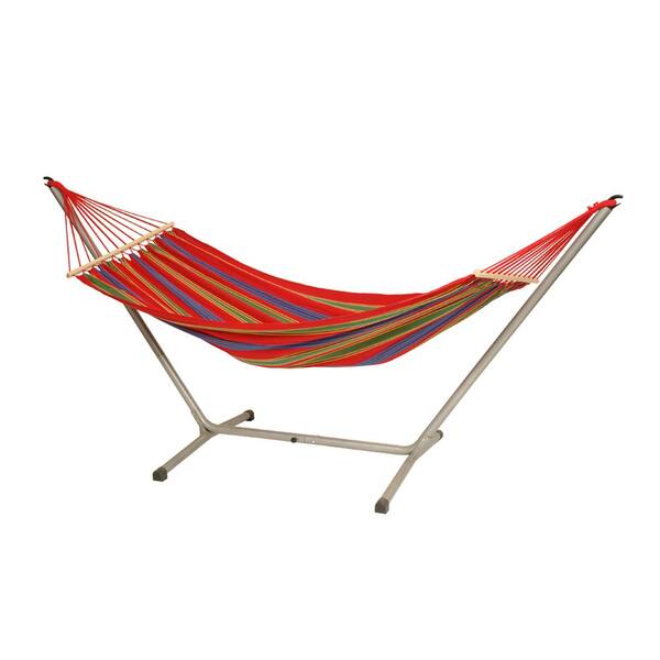Byer of Maine 10 ft. 2 in. Poly/Cotton Blend Hammock with Stand