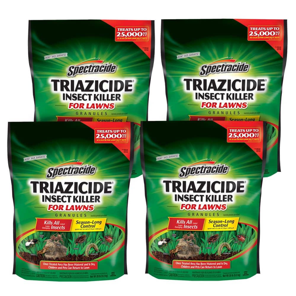 20 lb. Triazicide Lawn Insect Killer Granules (4-Pack) price history on PriceWatchPro