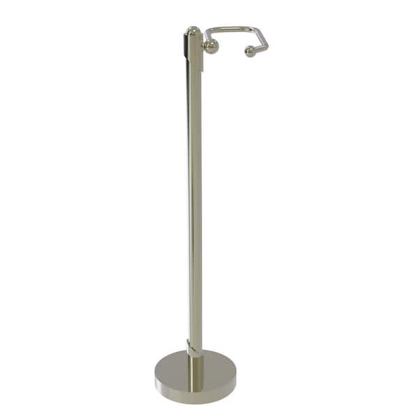 Allied Brass Soho Free Standing Toilet Paper Holder in Polished Nickel