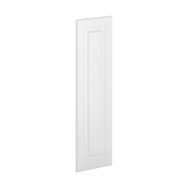 Hampton Bay 12 in. x 42 in. x 0.75 in. Madison Wall Deco End Panel in Warm White