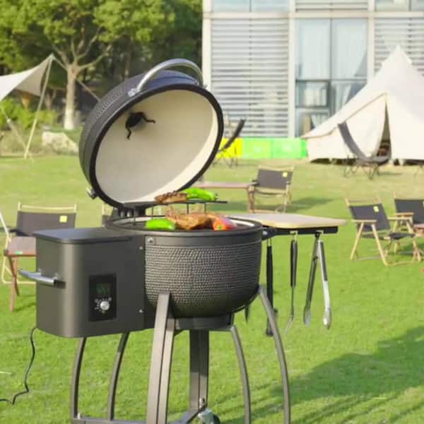 Hot Sale Large Kamado Ceramic Grill Egg 24 Inch Outdoor BBQ Kamado - China  Ceramic Egg and Grill price