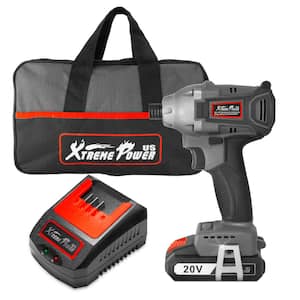 20-Volt 1/4 in. Brushless Cordless Impact Driver Lithium-Ion Battery 2.0 Ah with Charger and Bag