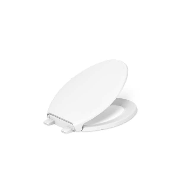 Memoirs Elongated Front Toilet Seat in White