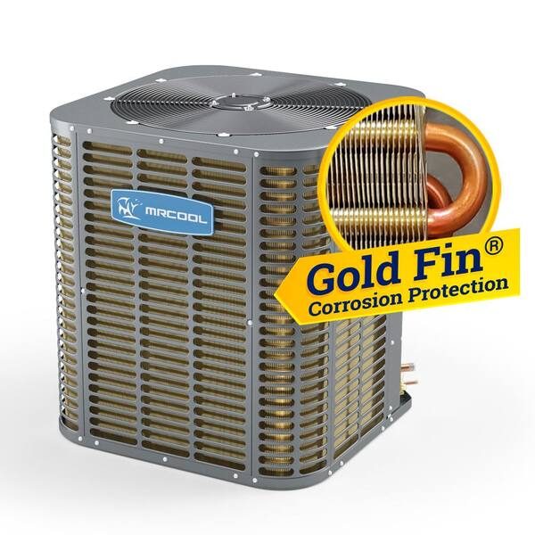 MRCOOL 3-Ton 34000 BTU 14 SEER Heat Pump Split System Multi-Positional  Blower R410A Downflow Evaporator Coil MXH1436D48BV12 - The Home Depot