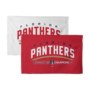 Multi-Color NHL Panthers Unify Cotton/Polyester Blend Fan Towel (2-Pack)