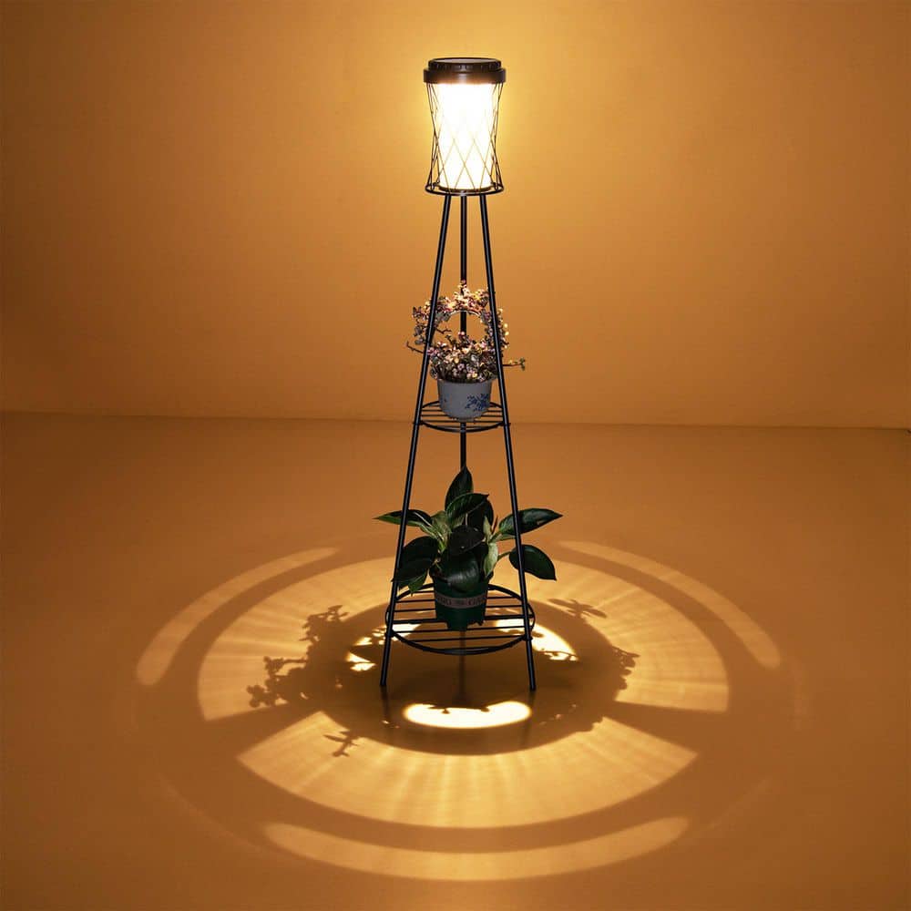 Emeritpro 1-Light Diamond Standard Integrated LED Floor Lamp with
