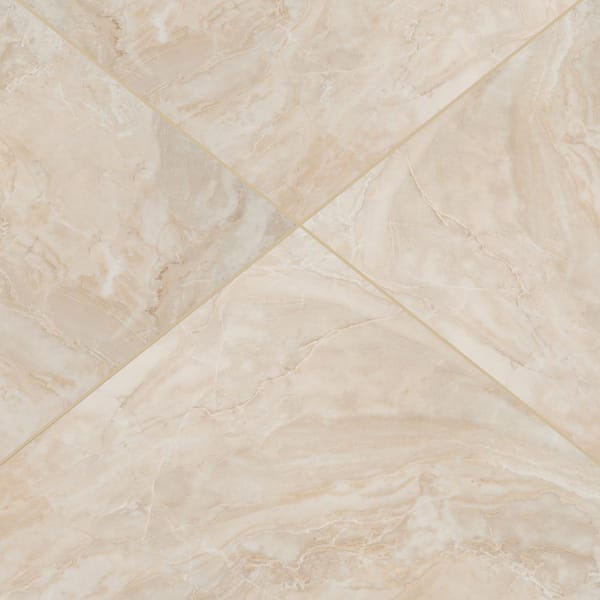 Msi Onyx Ivory 18 In X 18 In Matte Porcelain Floor And Wall Tile 15 75 Sq Ft Case Nhdonyivo1818 The Home Depot