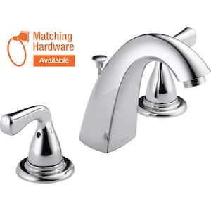 Foundations 8 in. Widespread 2-Handle Bathroom Faucet in Chrome