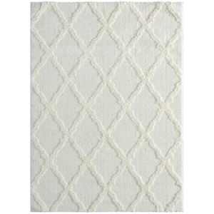 Mellow Magnolia White 12 ft. 6 in. x 15 ft. Area Rug
