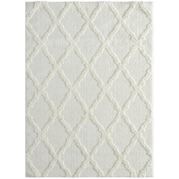 United Weavers Mellow Magnolia White 12 ft. 6 in. x 15 ft. Area Rug