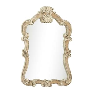Cream Vintage Wall Mirror, 25 in. x 2 in. x 39 in.