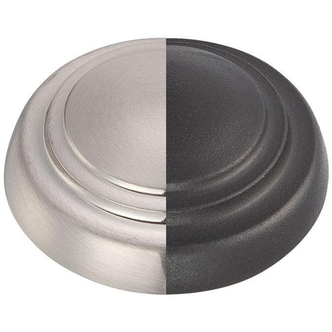 Noho 4-Light Brushed Nickel Drum Pendant with Sand Coal Accents