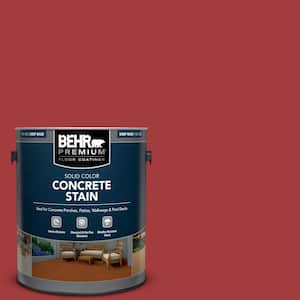 1 gal. #PFC-03 Red Baron Solid Color Flat Interior/Exterior Concrete Stain