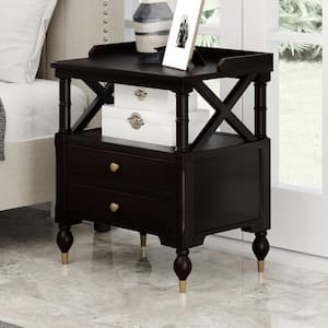 Espresso nightstands deals