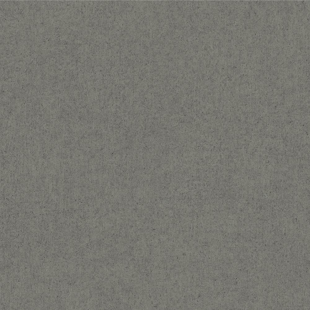 Colter Grey Texture Vinyl Non-Pasted Textured Wallpaper