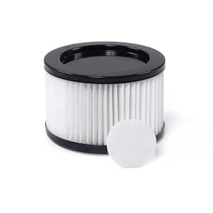 Dry Vac Filter Kit with Replacement Dry Pick-up Only HEPA Material and Cloth Filters for RIDGID Ash Vacuum, DV0510